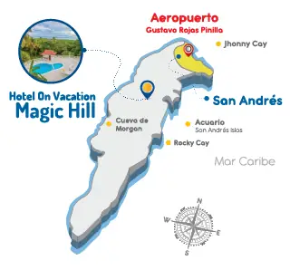 Mapa Ubicación del hotel amazon